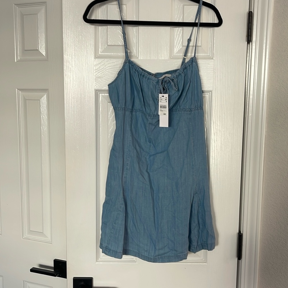 Top shop denim like dress size 8